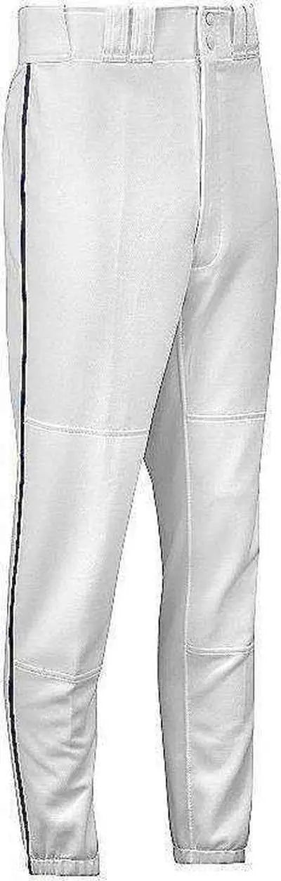 Mizuno 350149 Youth Select Piped Pant - White-royal