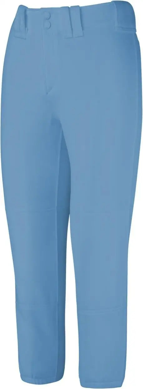 Mizuno 350150 Select Belted Low Rise Fast Pitch Pants - White