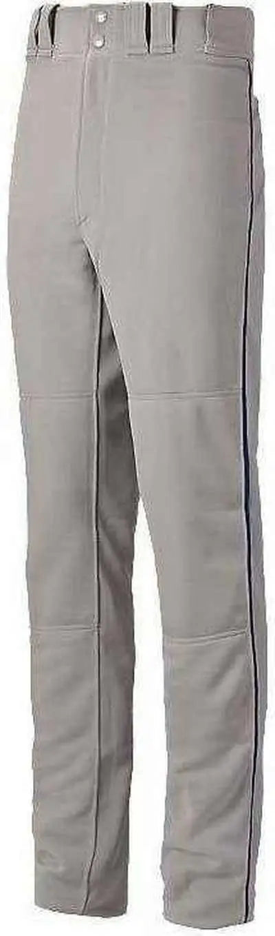 Mizuno 350387 Premier Pro Men’s Piped Baseball Pant G29 - Grey Navy