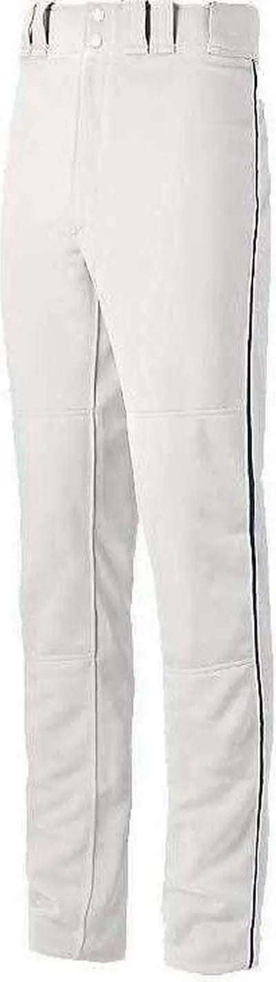 Mizuno 350387 Premier Pro Men’s Piped Baseball Pant G7 - White Navy