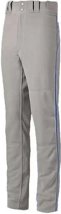 Mizuno 350388 Youth Select Pro Piped Pants - Gray Royal