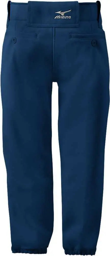 Mizuno 350462 Girls Belted Softball Pant - Navy