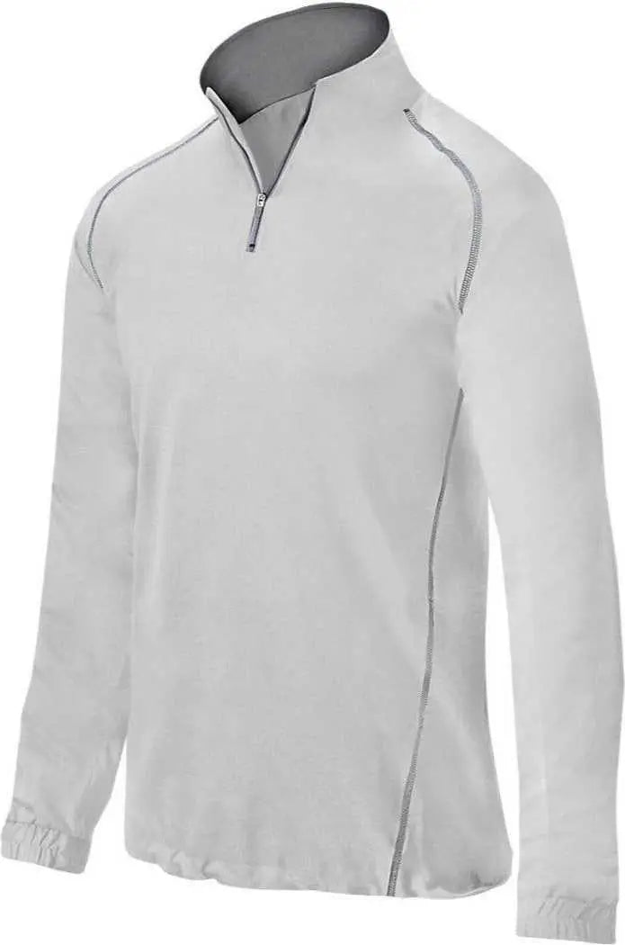 Mizuno 350571 Comp 1/2 Zip Youth Batting Jacket - White