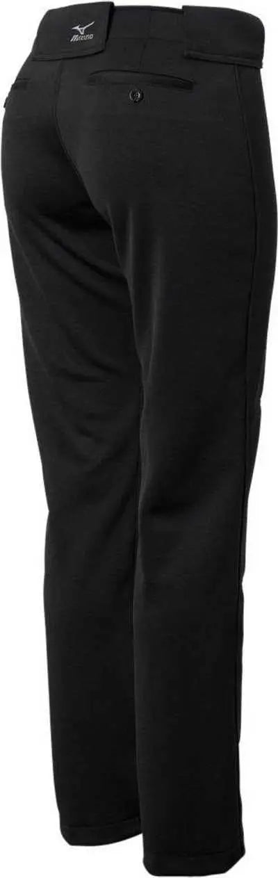 Mizuno 350628 Women’s Full Length Fastpitch Pant - Black