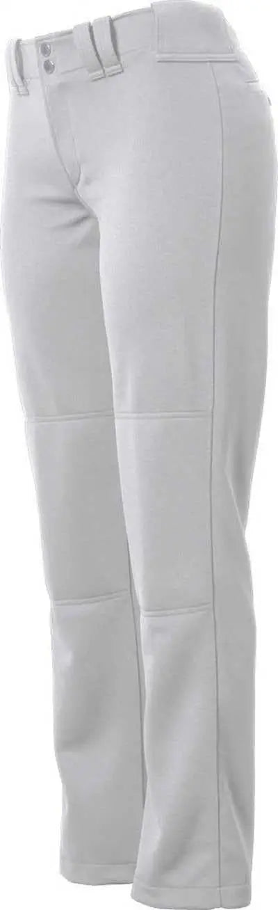 Mizuno 350628 Women’s Full Length Fastpitch Pant - White