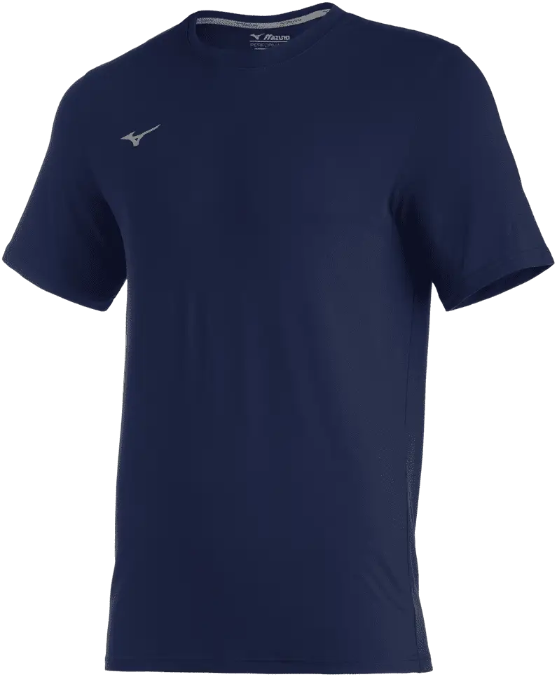 Mizuno 350636 Comp Diamond Short Sleeve Crew - Navy