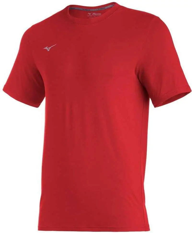 Mizuno 350636 Comp Diamond Short Sleeve Crew - Red