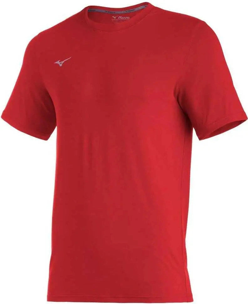 Mizuno 350637 Youth Comp Diamond Short Sleeve Crew - Red