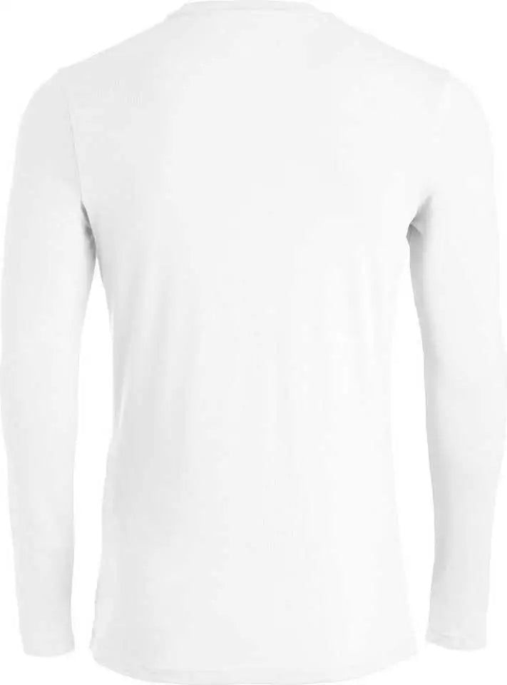 Mizuno 350638 Comp Diamond Long Sleeve Crew - White