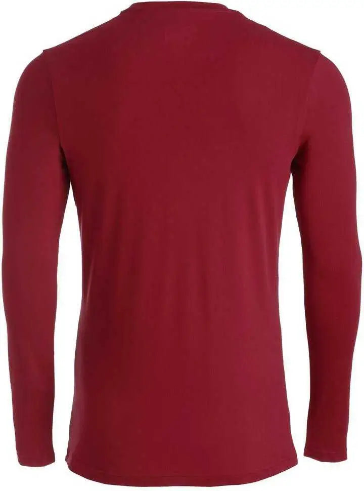 Mizuno 350639 Youth Comp Diamond Long Sleeve Crew - Cardinal