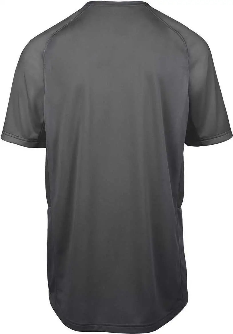 Mizuno 350752 Youth Aerolite Crew Baseball Jersey - Charcoal