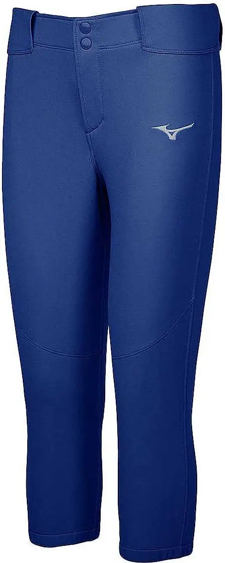Mizuno 350783 Girl’s Belted Stretch Softball Pant - Navy
