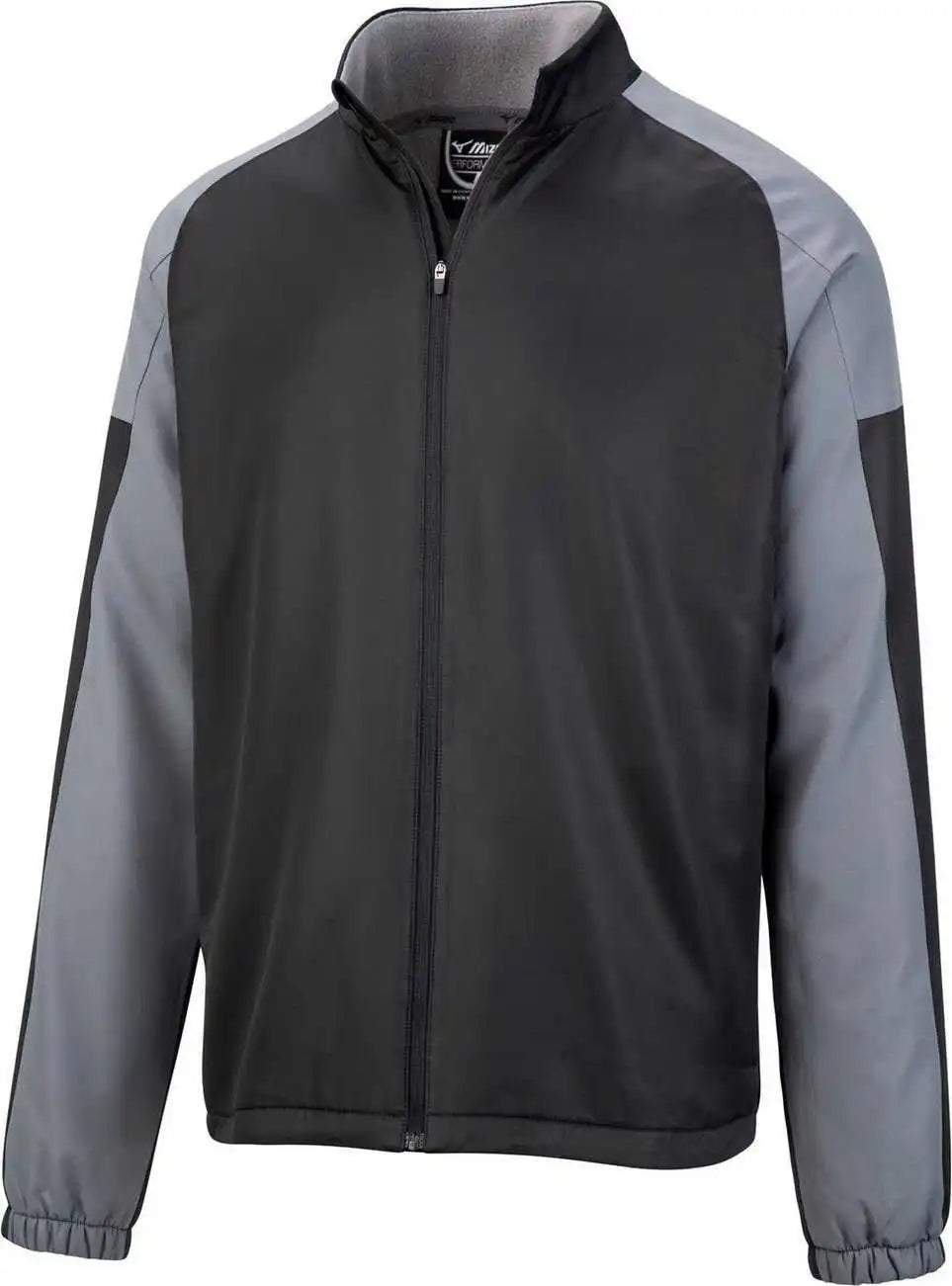 Mizuno 350784 Full Zip Dugout Jacket - Black Shade