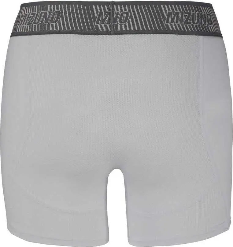 Mizuno 350840 Women’s Aero Vent Padded Sliding Short - Gray