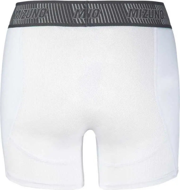 Mizuno 350840 Women’s Aero Vent Padded Sliding Short - White
