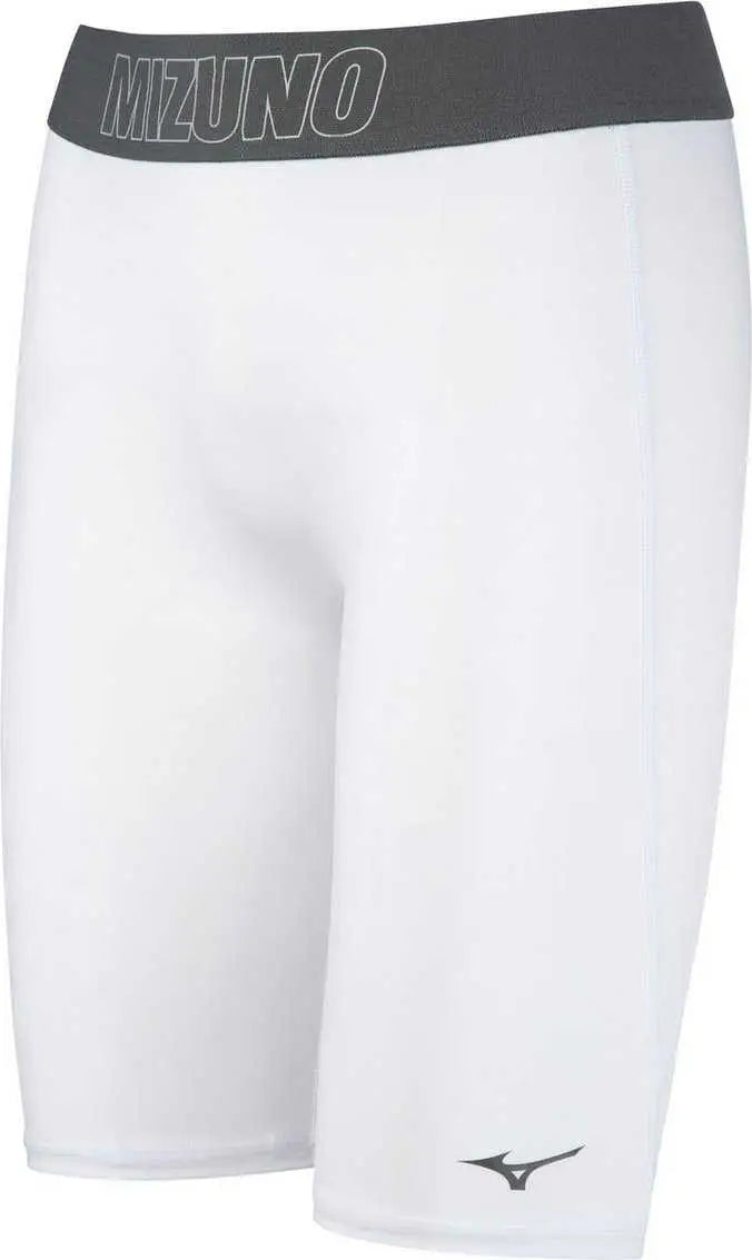 Mizuno 350842 Women’s Compression Sliding Short - White
