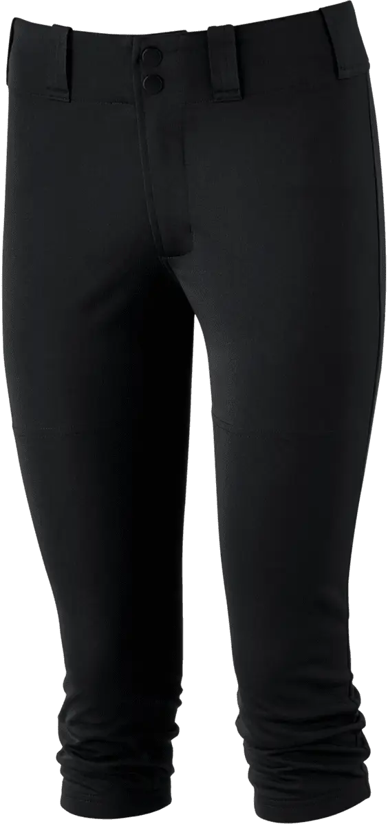 Mizuno 350968 Girl’s Prospect Softball Pant - Black