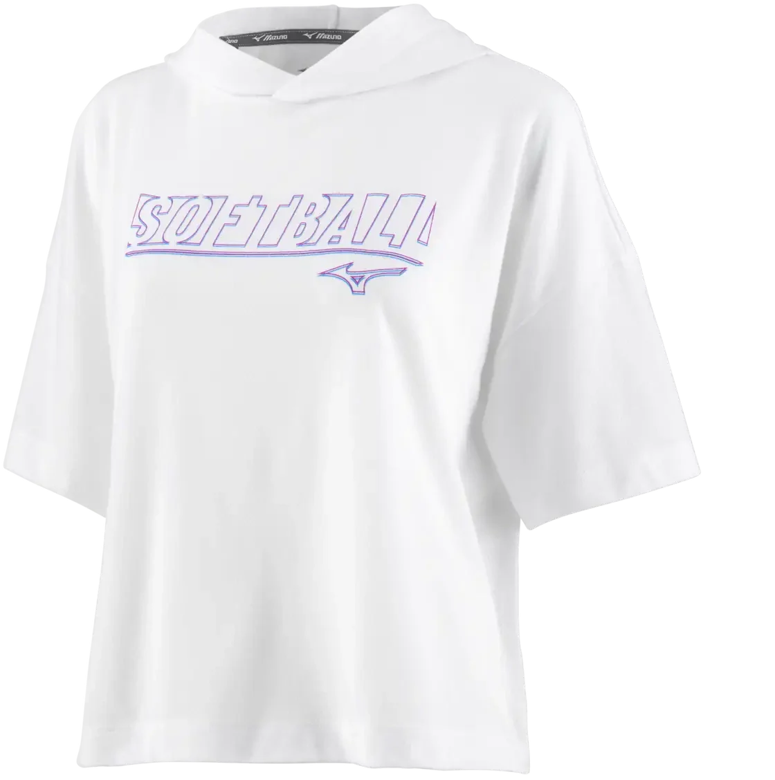 Mizuno 351060 Women’s Ss Infinity Hoodie - White - Ladies Xxs
