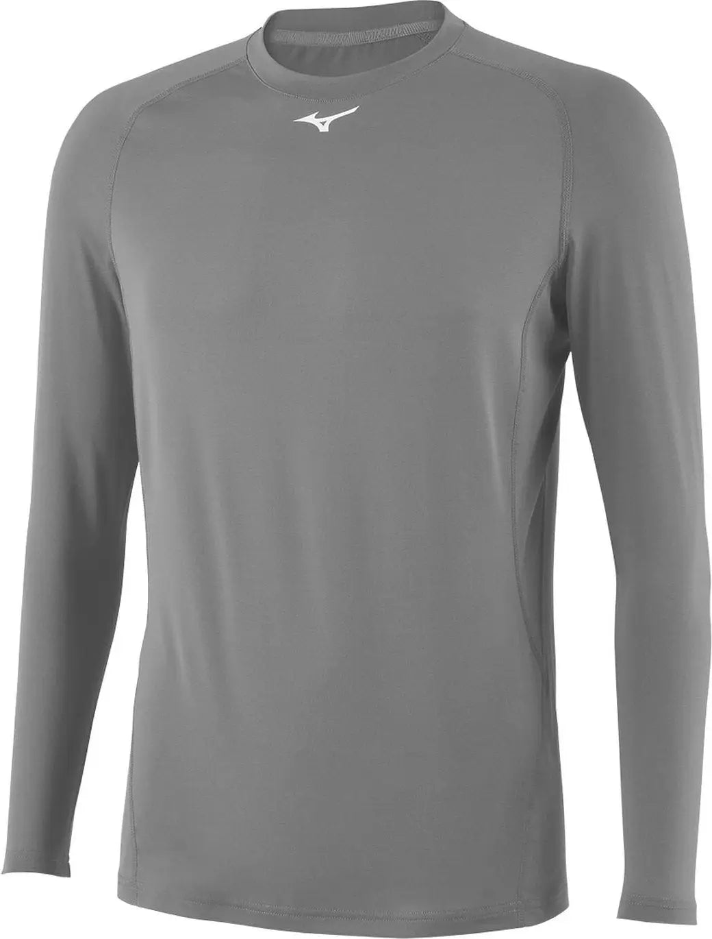 Mizuno 351091 Youth Long Sleeve Compression Top - Gray