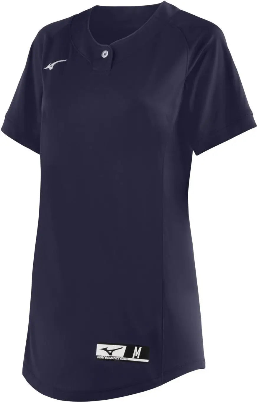 Mizuno 351120 Girl’s Nxt 1-button Jersey - Navy