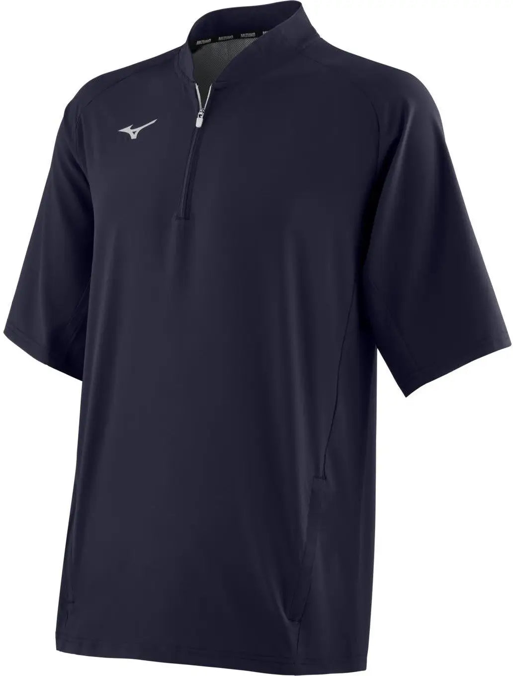 Mizuno 351124 Youth Short Sleeve Baseball Hitting Jacket - Navy