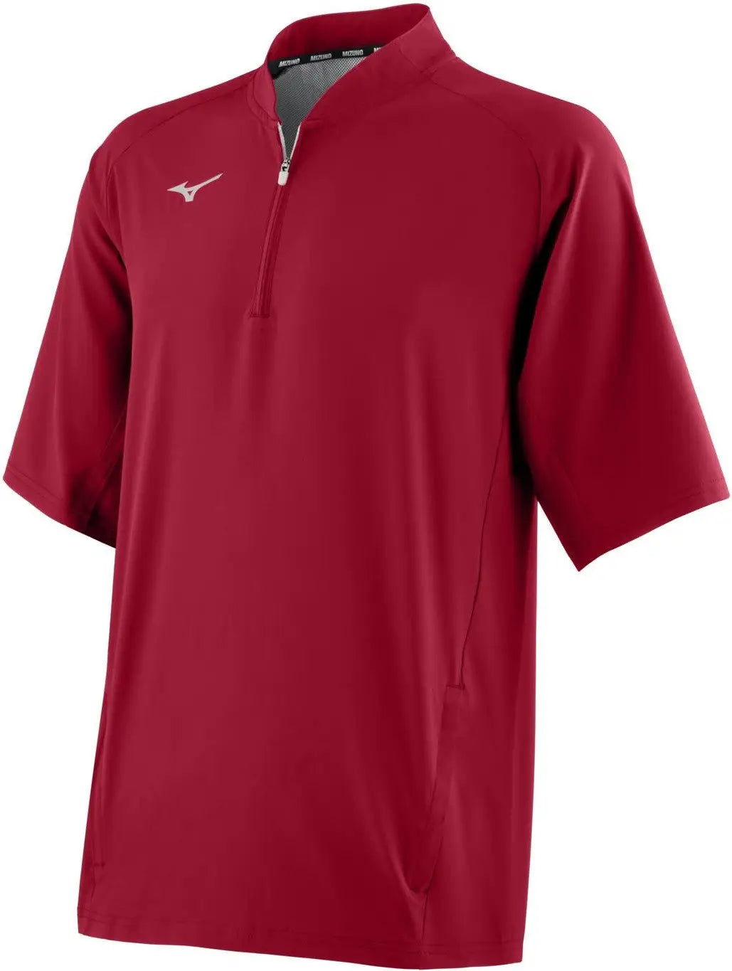 Mizuno 351124 Youth Short Sleeve Baseball Hitting Jacket - Red