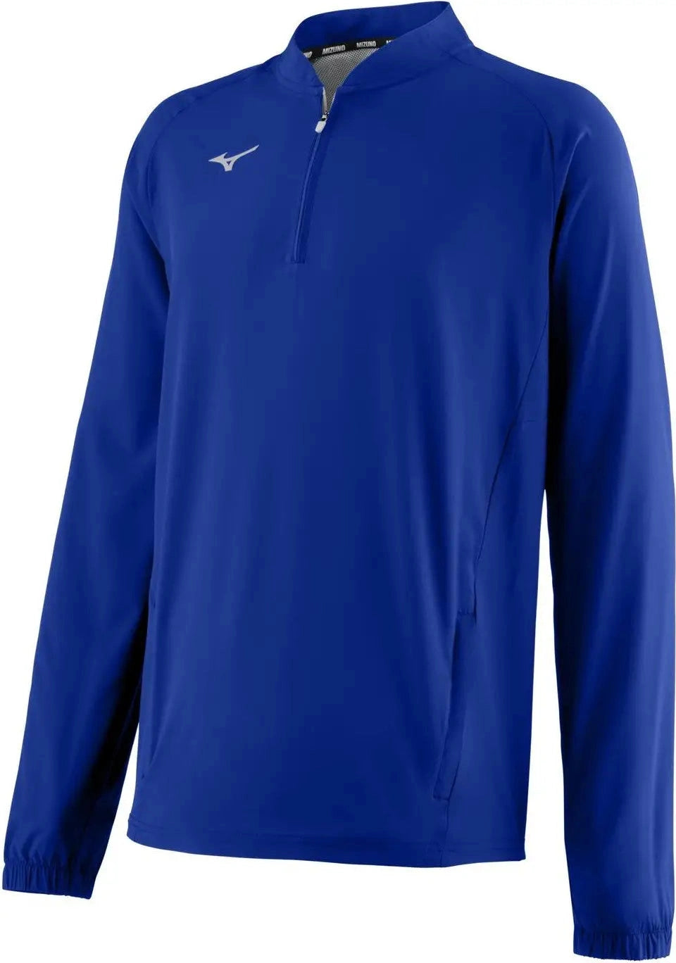 Mizuno 351126 Youth Long Sleeve Baseball Hitting Jacket - Royal