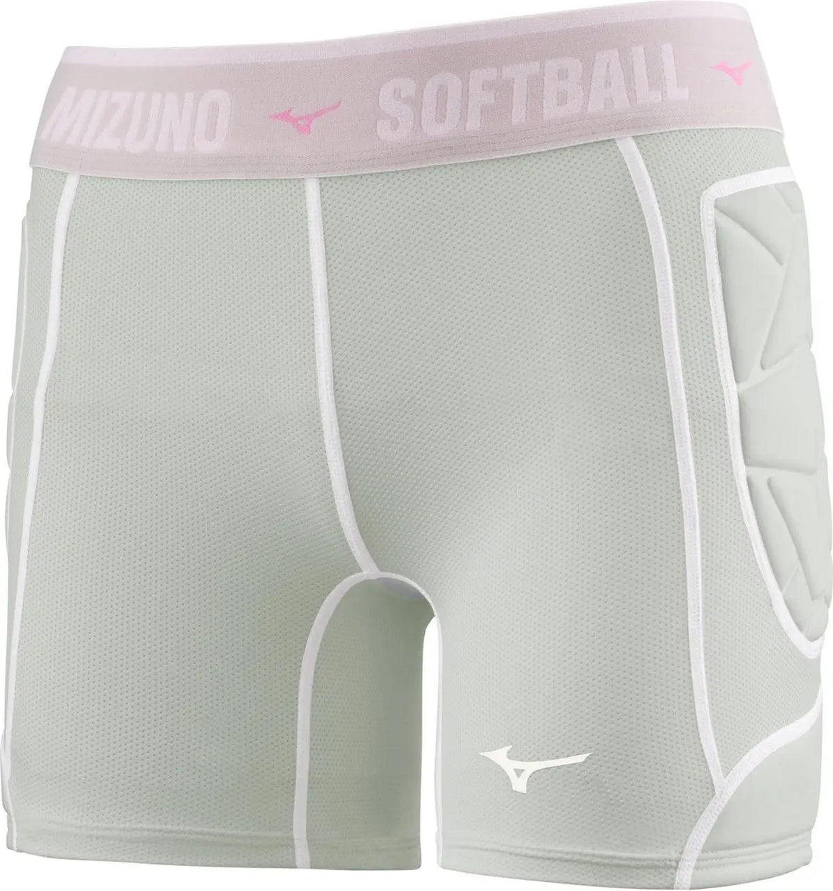 Mizuno 351171 Women’s Rb Shield Padded Sliding Short - Gray