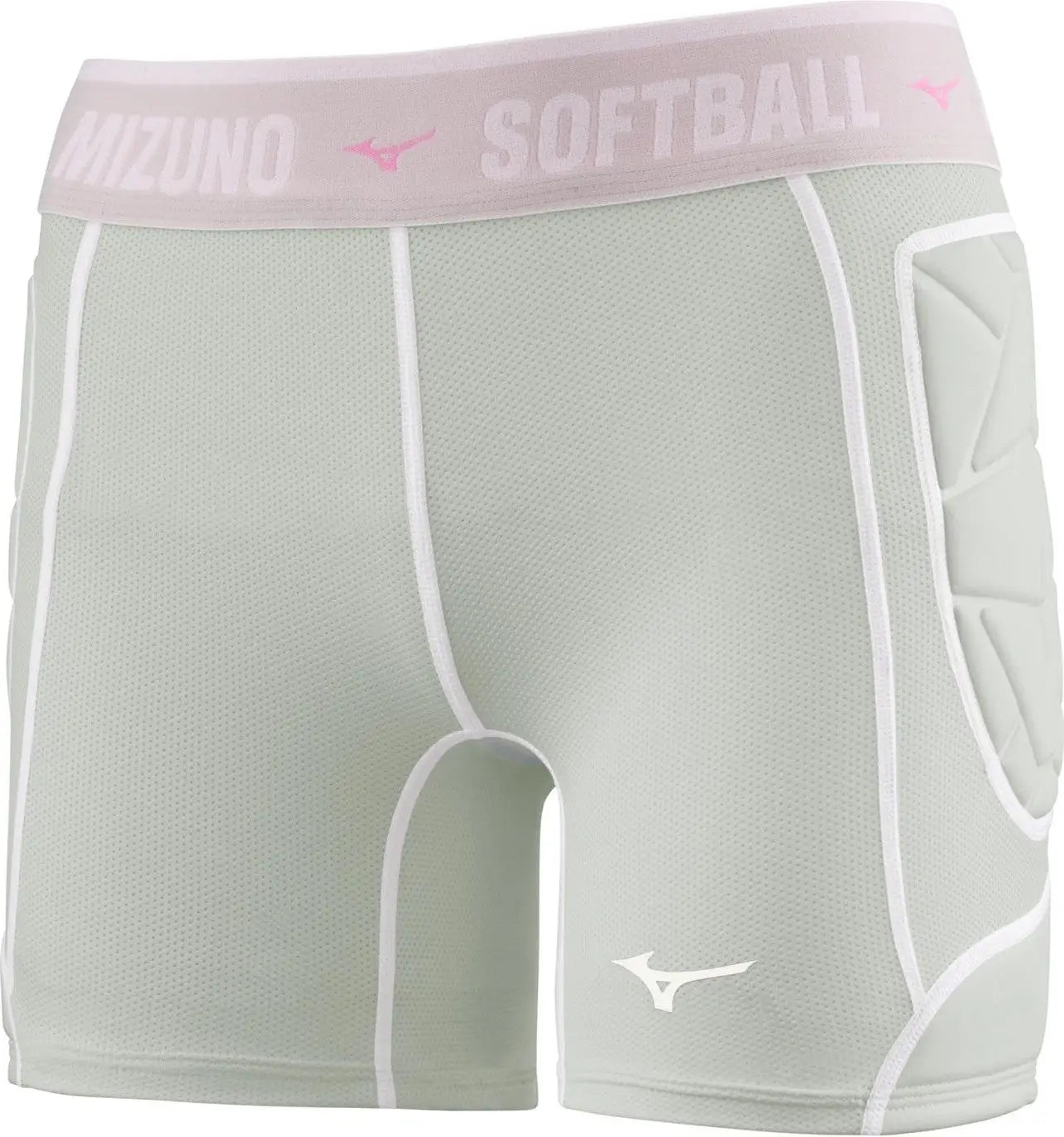 Mizuno 351171 Women’s Rb Shield Padded Sliding Short - Gray