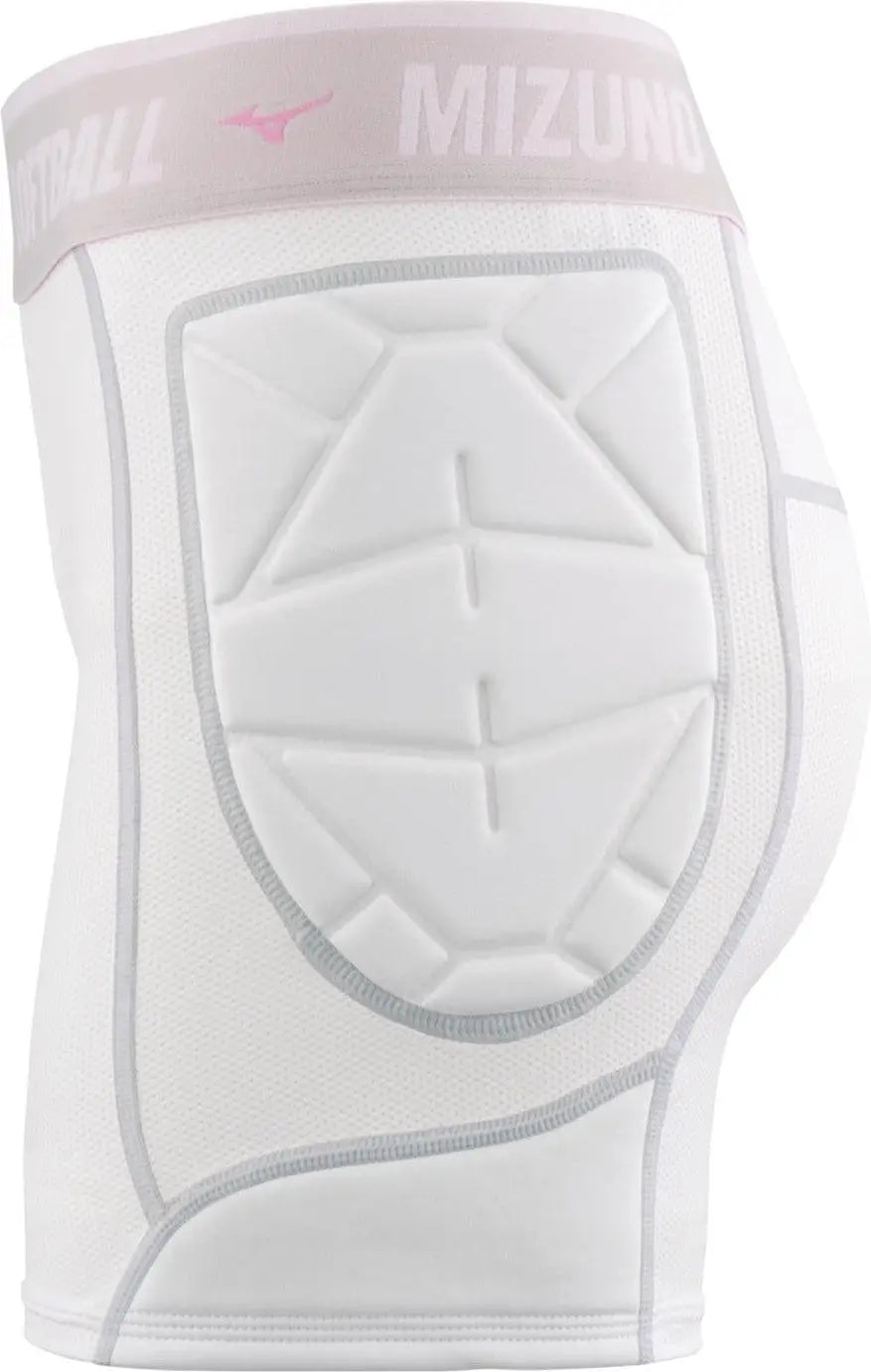 Mizuno 351172 Youth Girl’s Rb Shield Padded Sliding Short - White