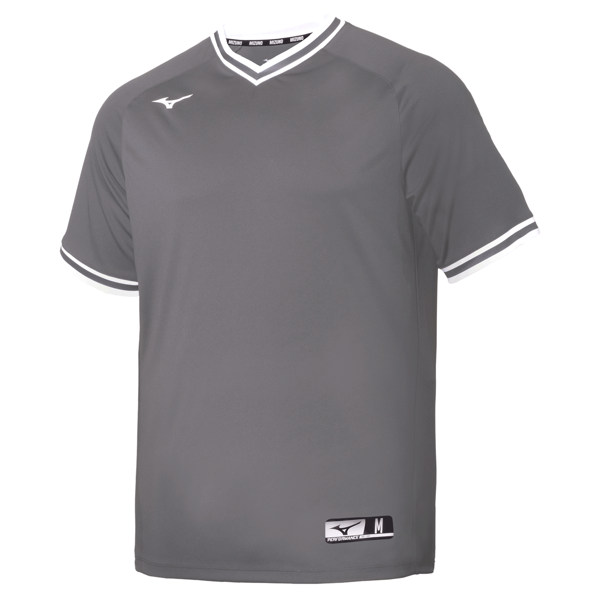 Mizuno 351230 Youth Nxt V-neck Baseball Jersey - Gray-white - s
