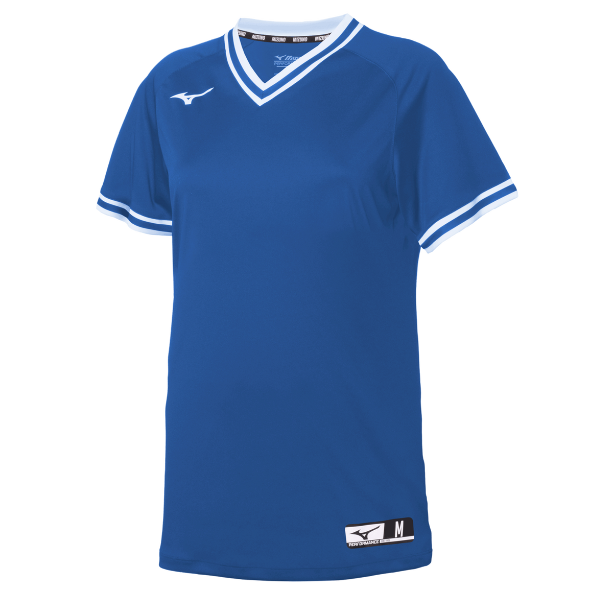 Mizuno 351231 Women’s Nxt V-neck Softball Jersey - Royal-white - Ladies Xs