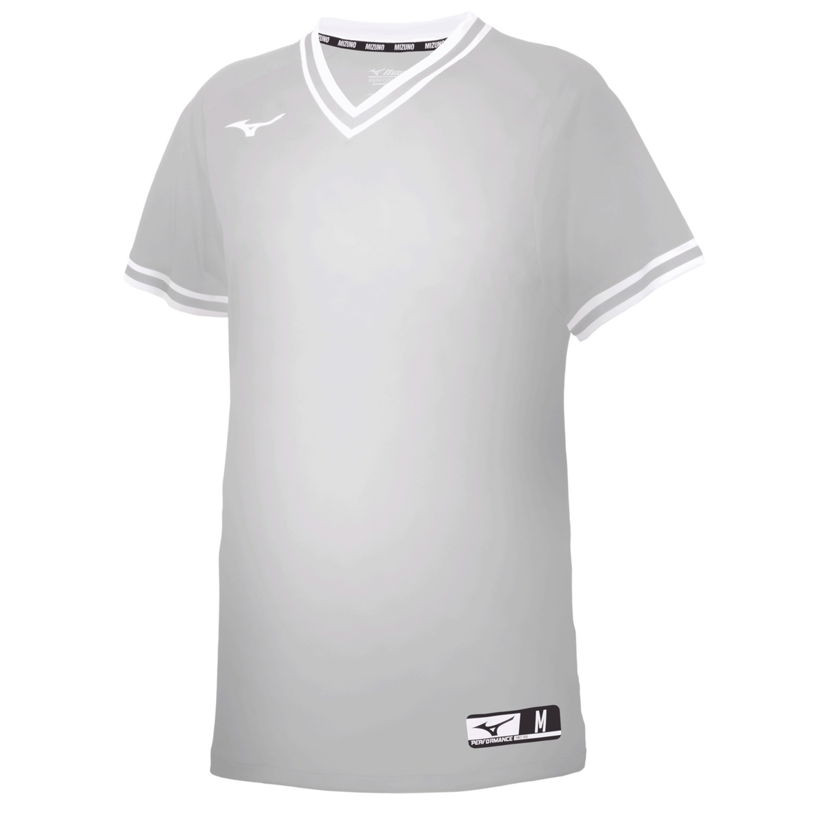 Mizuno 351232 Girl’s Nxt V-neck Softball Jersey - White - Girls s