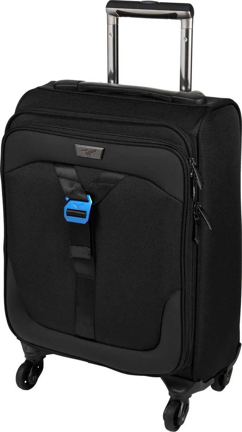 Mizuno 360311 4 Wheel Carry on Bag - Black