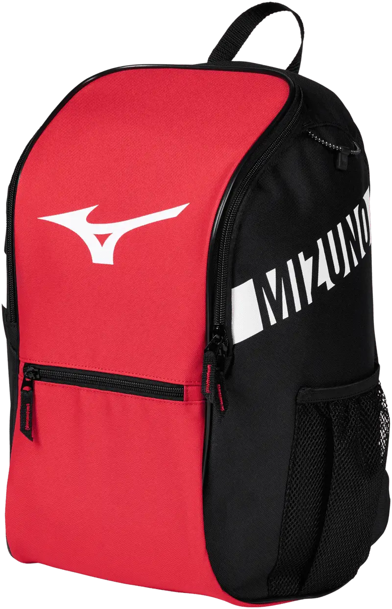 Mizuno 360320 Youth Future Backpack - Red Black