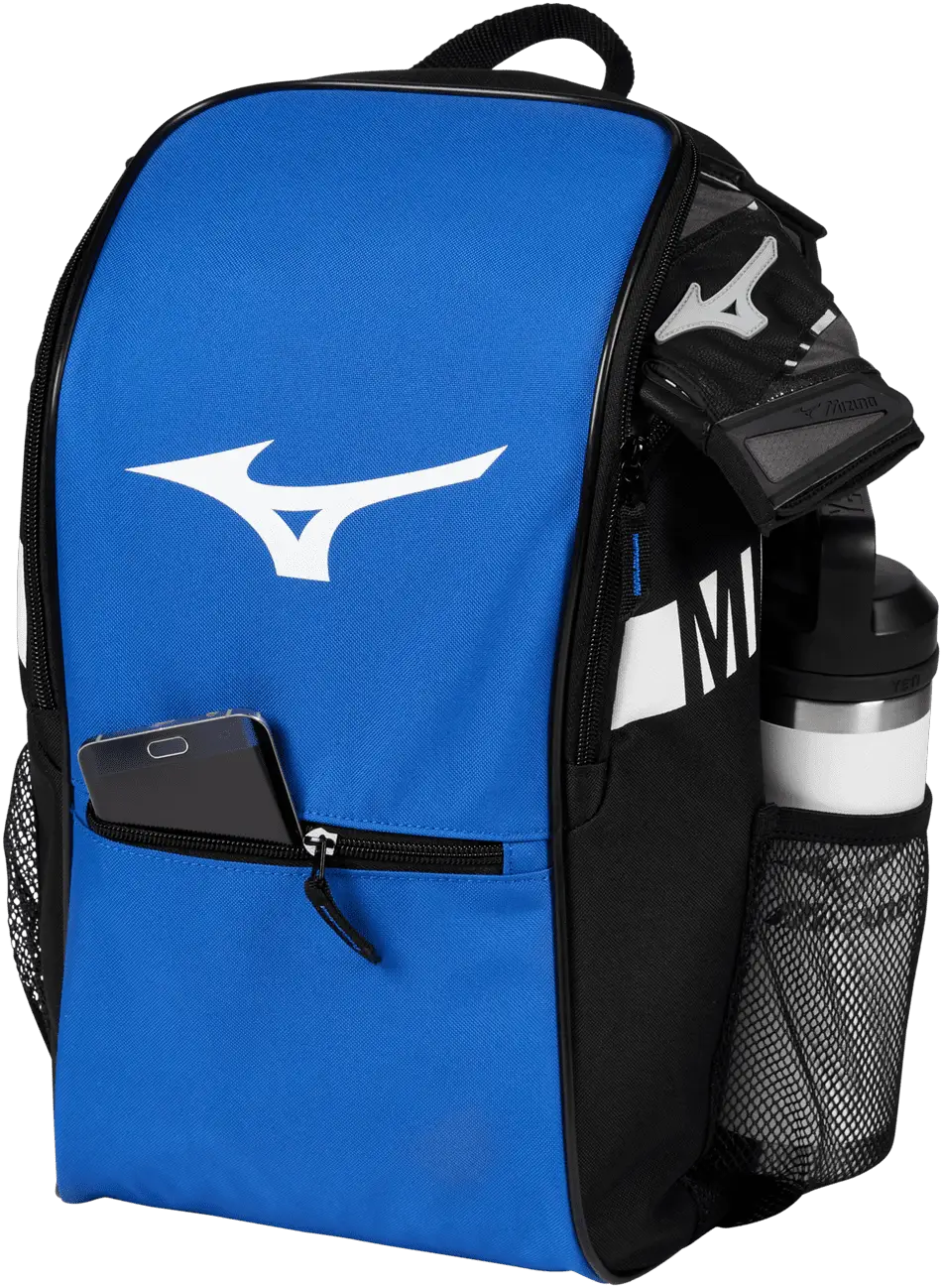 Mizuno 360320 Youth Future Backpack - Royal Black