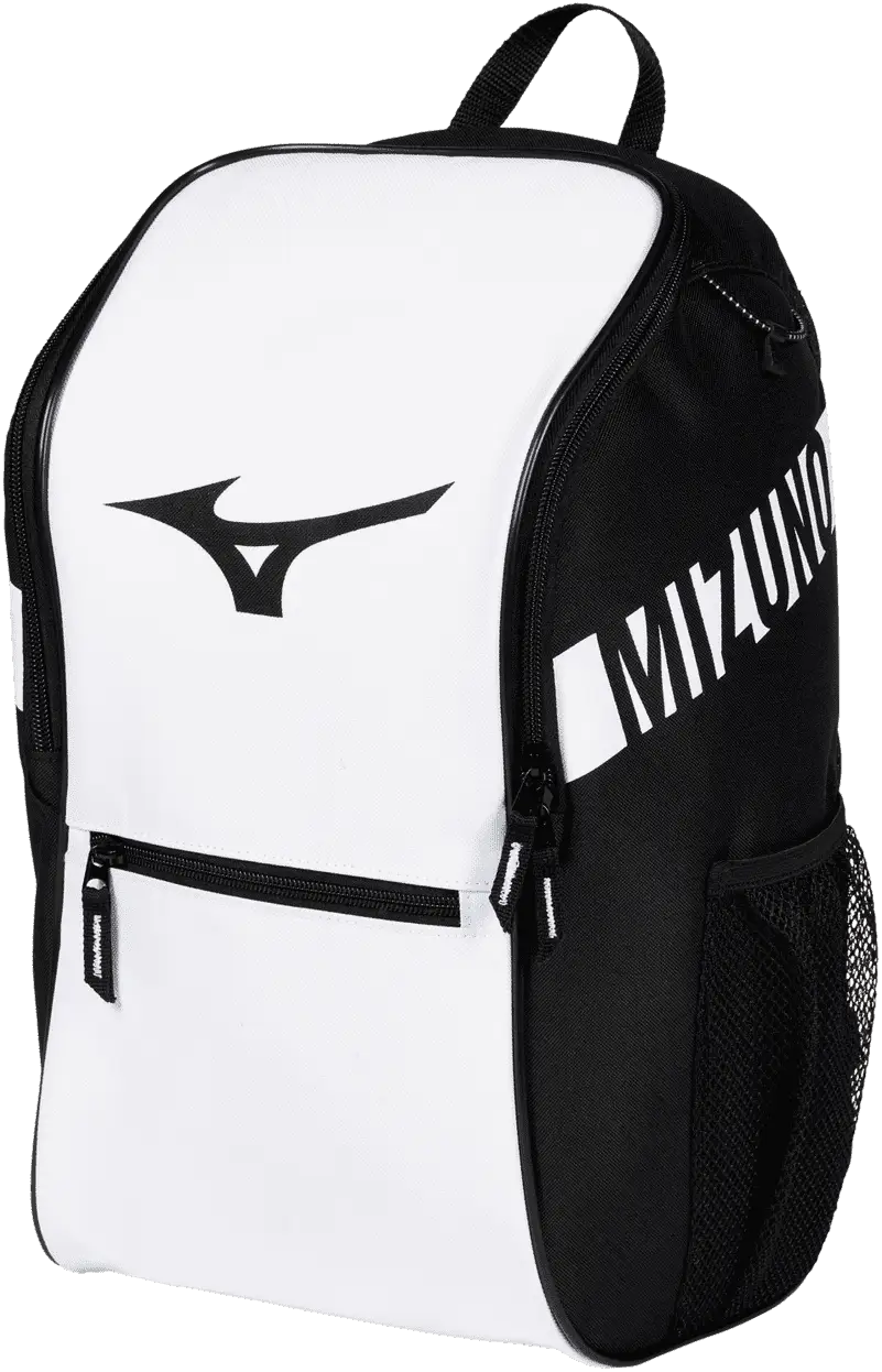 Mizuno 360320 Youth Future Backpack - White Black