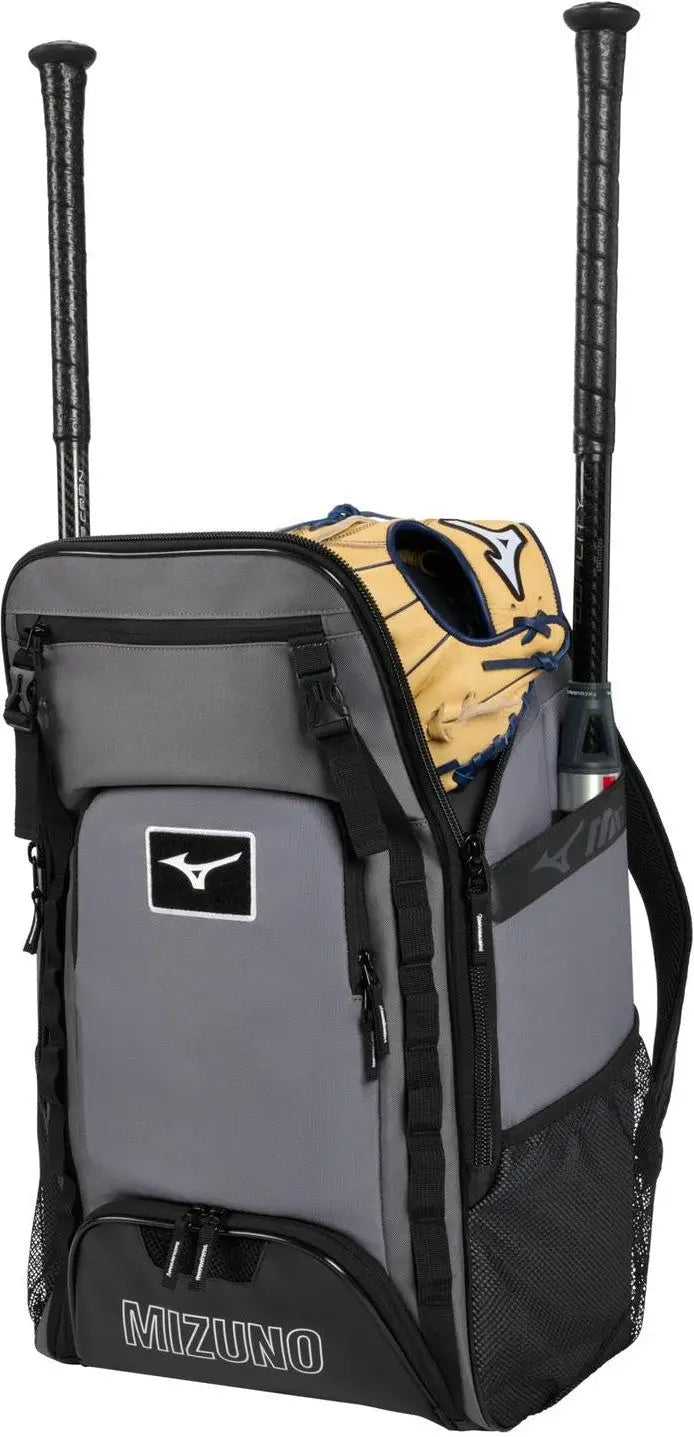 Mizuno 360342 Organizer 26 Backpack - Charcoal - Dark Gray