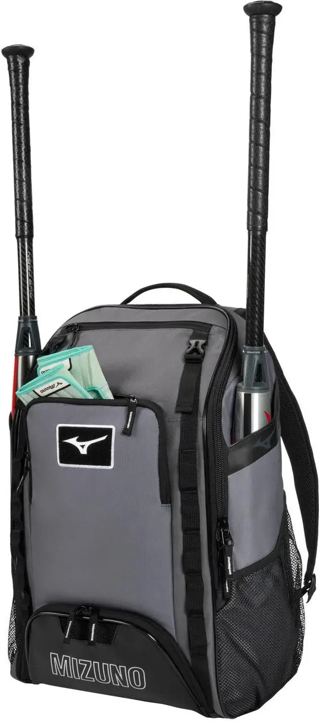 Mizuno 360342 Organizer 26 Backpack - Charcoal - Dark Gray