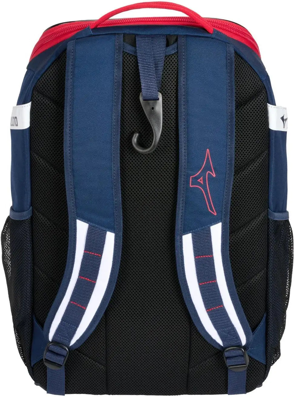 Mizuno 360342 Organizer 26 Backpack - Navy-red - Navy Red