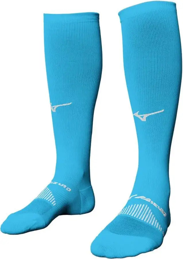 Mizuno 370230 Performance Knee High Socks - Light Blue