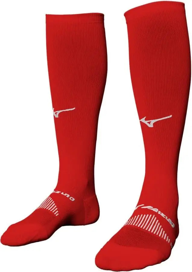 Mizuno 370230 Performance Knee High Socks - Red