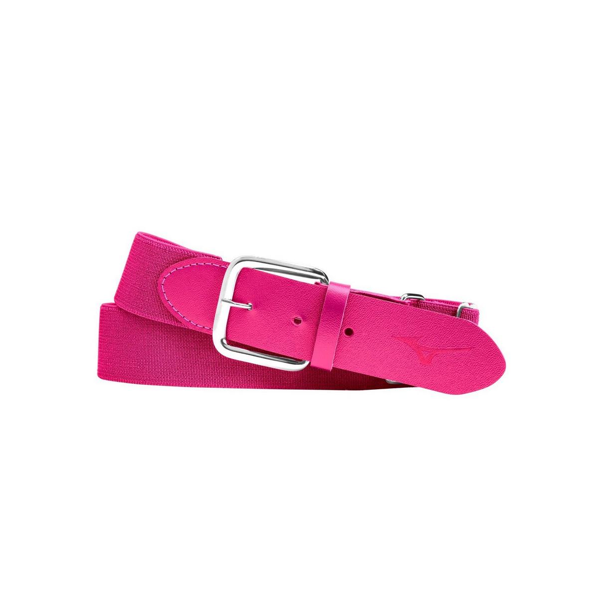 Mizuno 370290 Diamond Adjustable Belt - Shocking Pink - one Size Fits Most