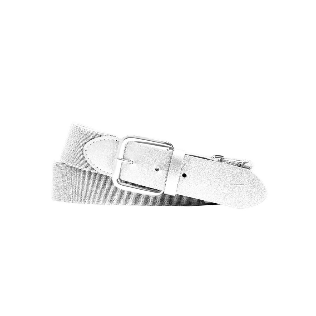 Mizuno 370290 Diamond Adjustable Belt - White - one Size Fits Most