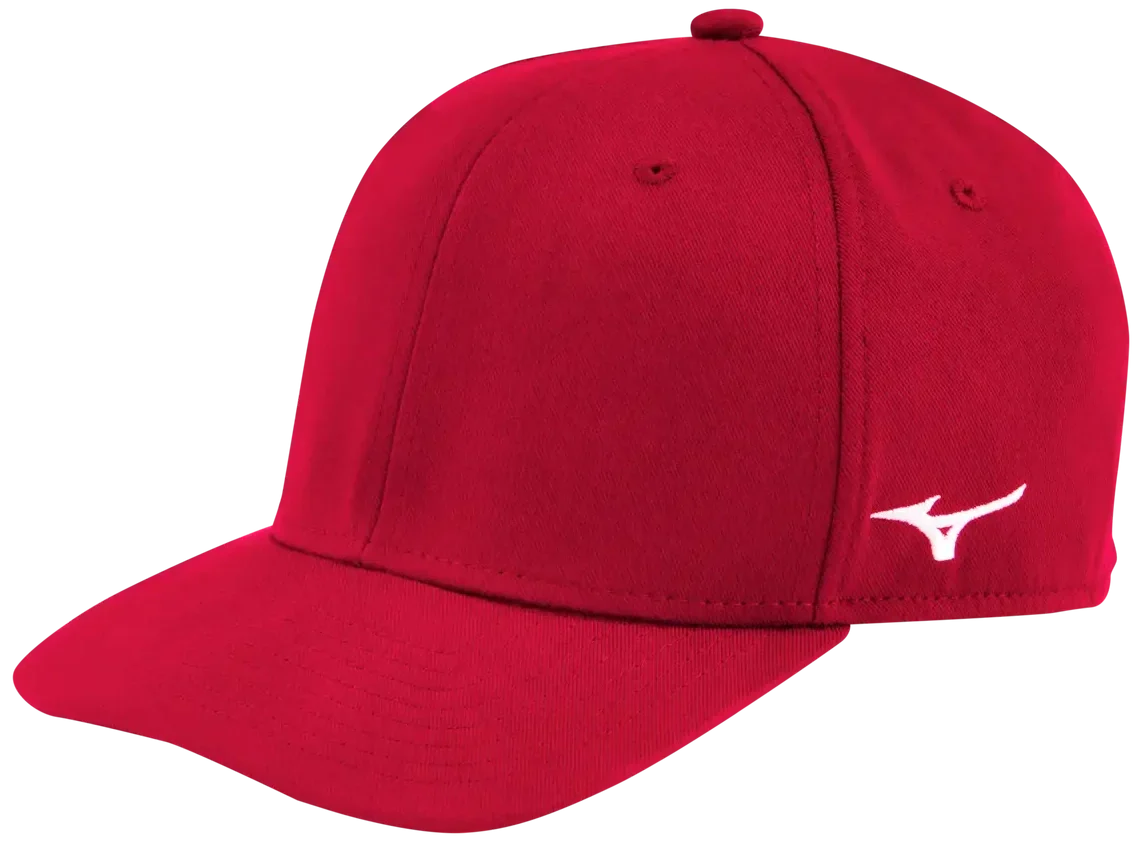 Mizuno 370317 Fitted Pro Cap - Red