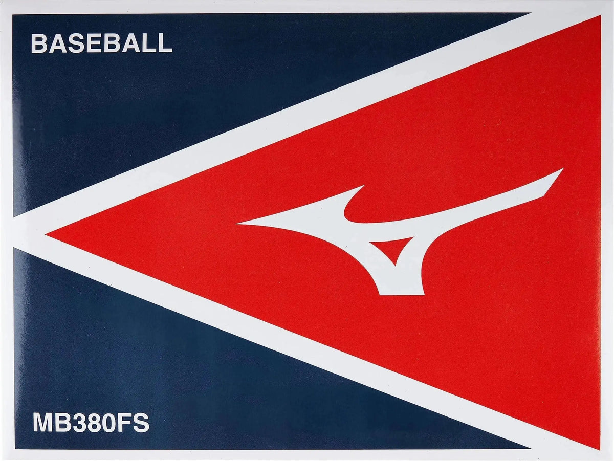 Mizuno 370343 Mb380 Flat Seam Baseball 9’’ (1 Dozen) - White