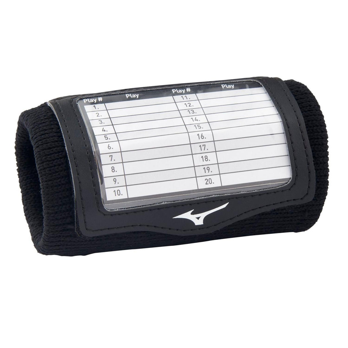 Mizuno 370346 Play Call Wristband - Black