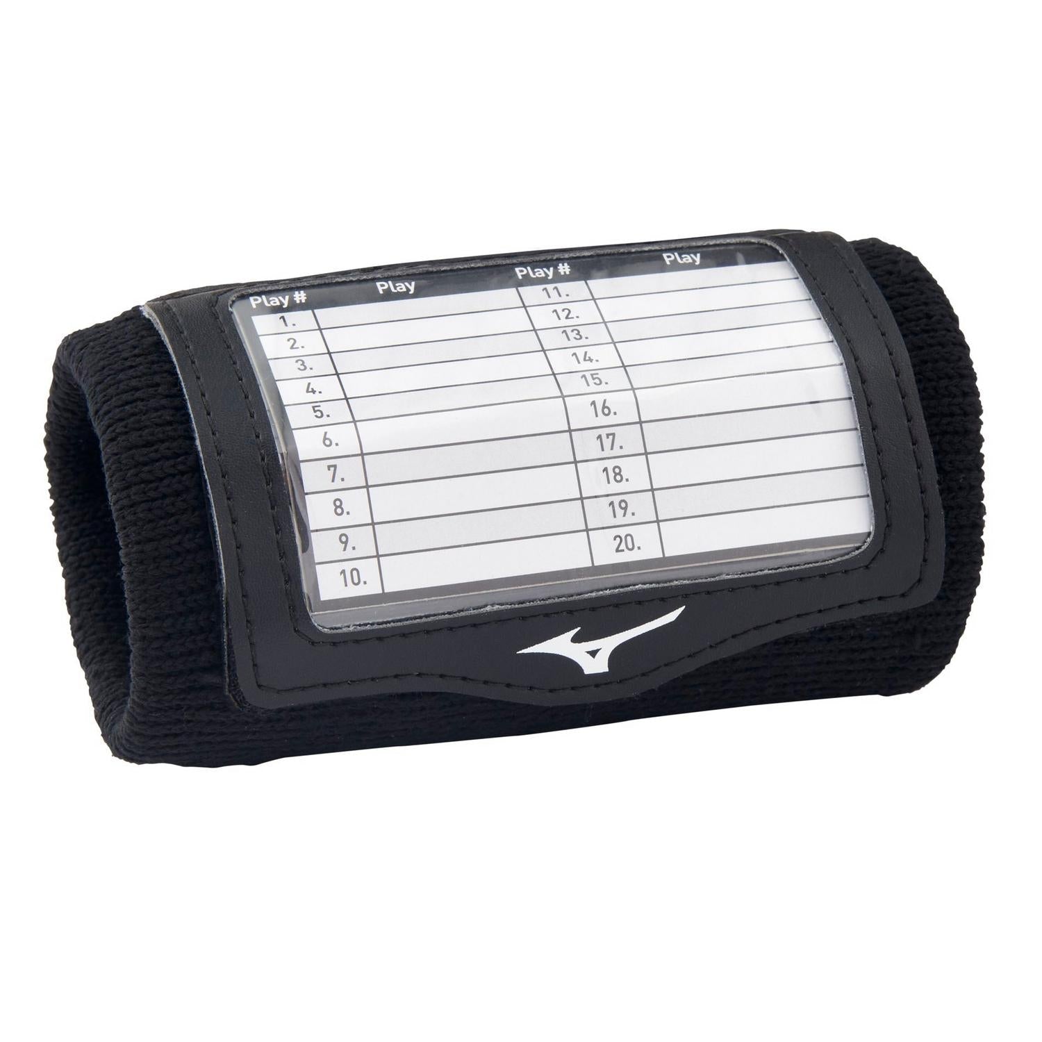 Mizuno 370346 Play Call Wristband - Black