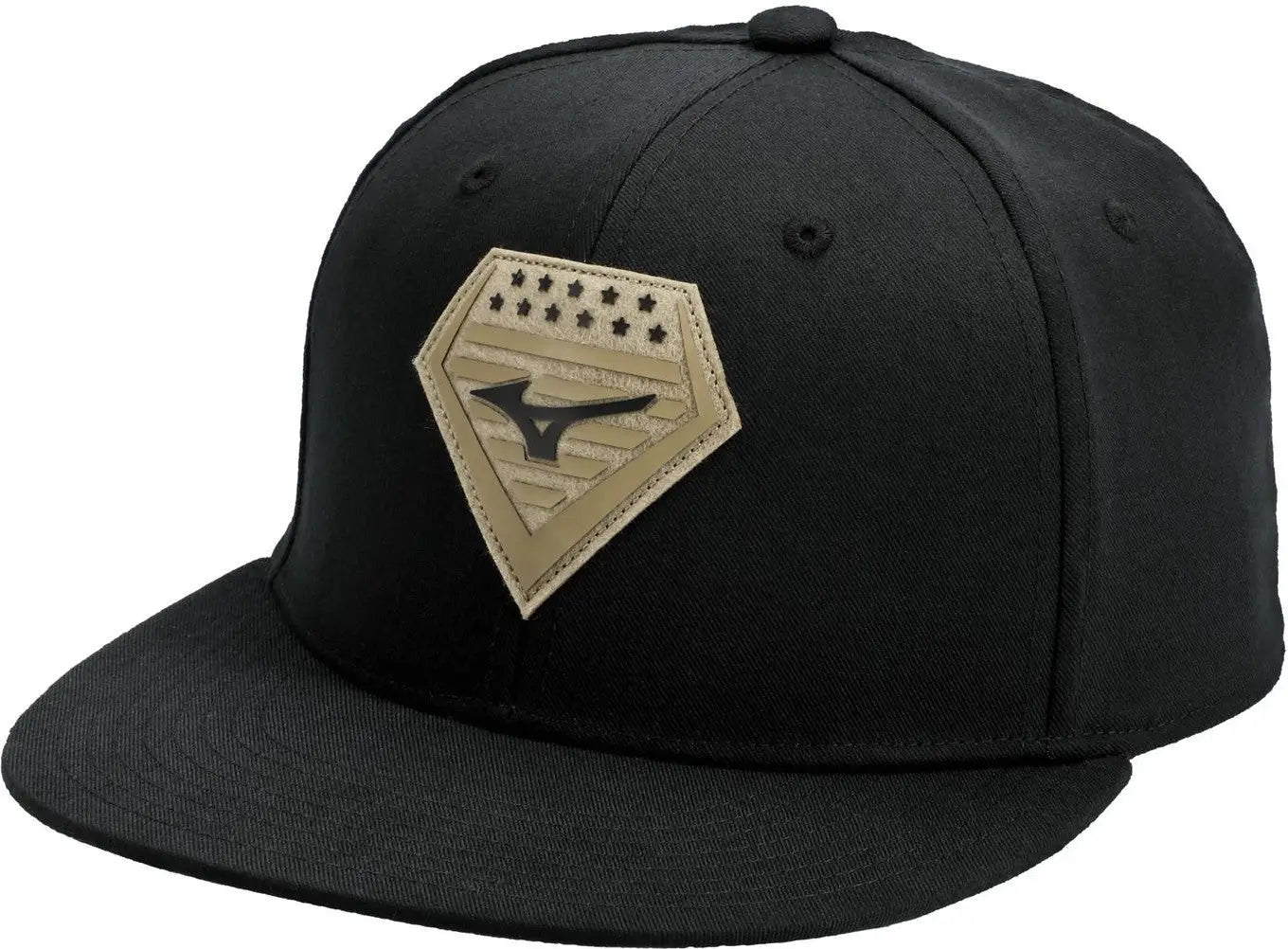 Mizuno 370349 Rb Patriot Snapback Cap - Black - one Size Fits Most