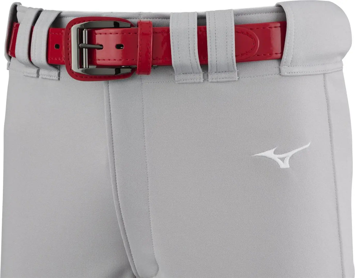 Mizuno 370370 Power Belt - Red - one Size Fits Most